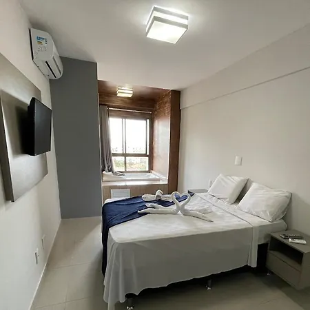 Duplex Com Hidromassagem Total De 02 Quartos E Vista Mar Aracaju Exterior photo